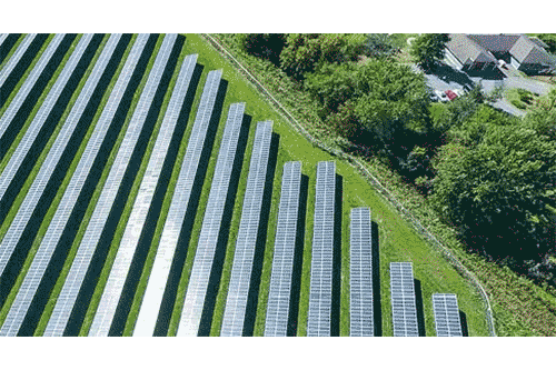 Solar panel array