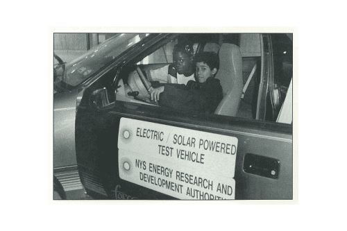 Solar powered test vehicle